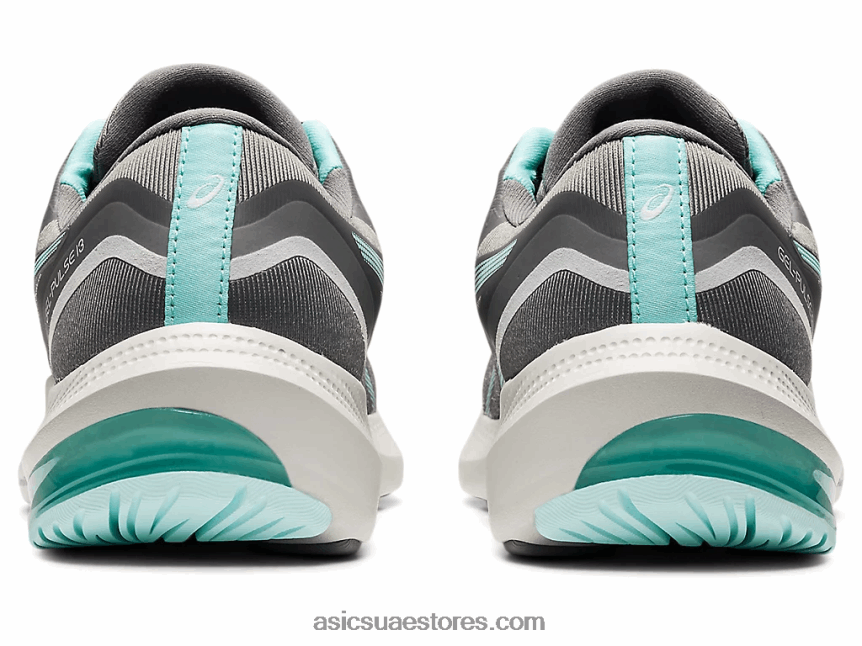 Asics كلاي رمادي / أزرق واضح نبض هلام 13 2N24DJ3439