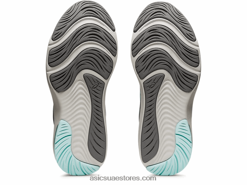Asics كلاي رمادي / أزرق واضح نبض هلام 13 2N24DJ3439