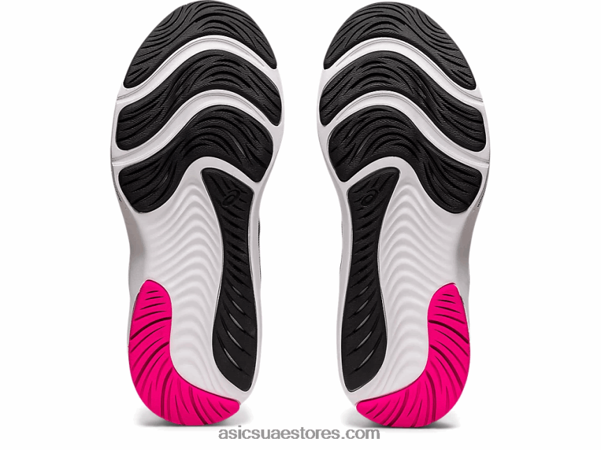 Asics أبيض أسود نبض هلام 13 2N24DJ3518
