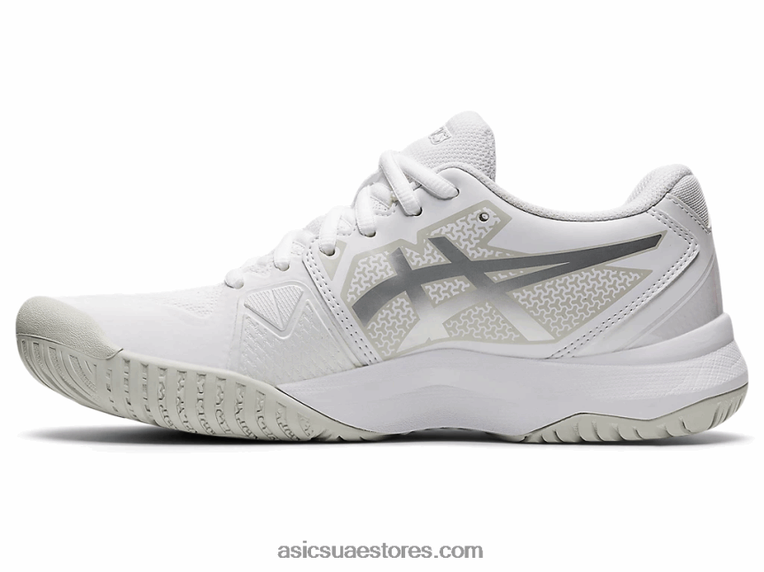 Asics أبيض / فضي نقي جل-تشالنجر 13 2N24DJ3554
