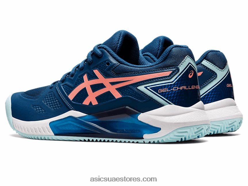 Asics نيلي فاتح / جوافة جل شالنجر 13 طين 2N24DJ3605