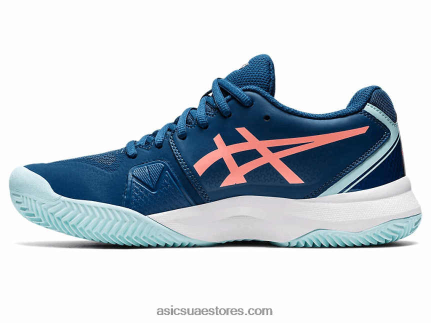 Asics نيلي فاتح / جوافة جل شالنجر 13 طين 2N24DJ3605