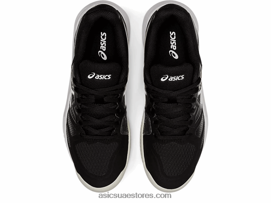 Asics أسود / أبيض جل شالنجر 13 طين 2N24DJ3656