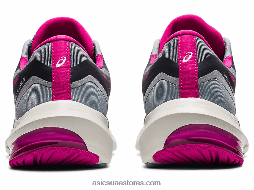 Asics الناقل رمادي / أبيض نبض هلام 13 2N24DJ3727
