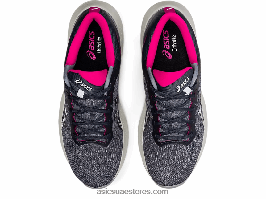 Asics الناقل رمادي / أبيض نبض هلام 13 2N24DJ3727