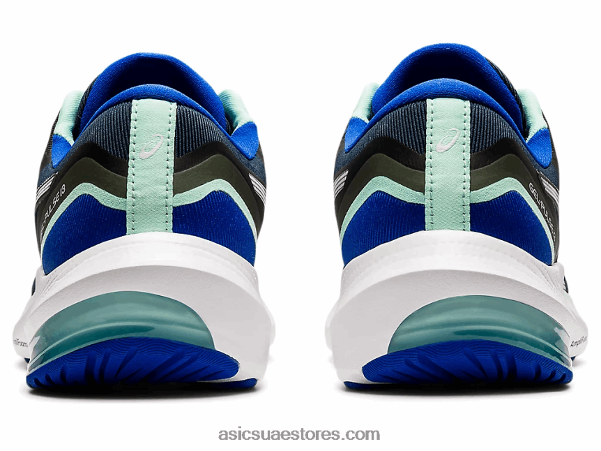 Asics أزرق فرنسي / أبيض نبض هلام 13 2N24DJ3728