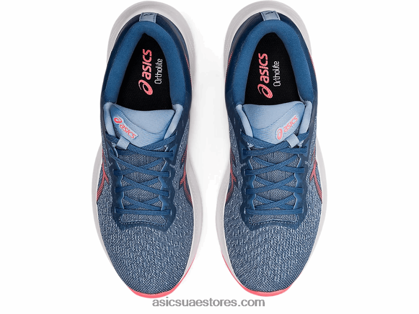 Asics العاصفة الزرقاء / اشتعلت فيه النيران المرجانية نبض هلام 13 2N24DJ3731