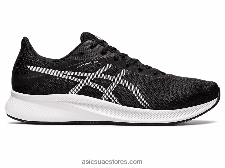 Asics أسود / أبيض باتريوت 13 2N24DJ693