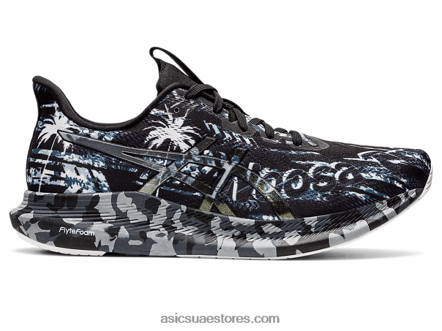 Asics أسود / فضي نقي نوسا تري 14 2N24DJ1027