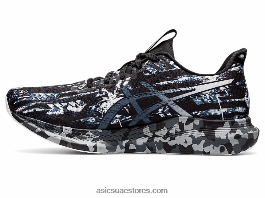 Asics أسود / فضي نقي نوسا تري 14 2N24DJ1027