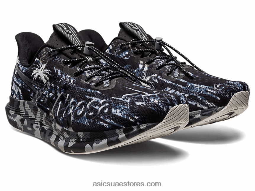 Asics أسود / فضي نقي نوسا تري 14 2N24DJ1027