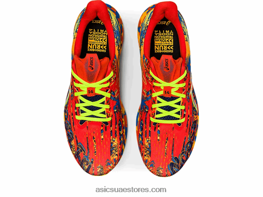 Asics طماطم كرزية / صفراء أمان نوسا تري 14 2N24DJ1155