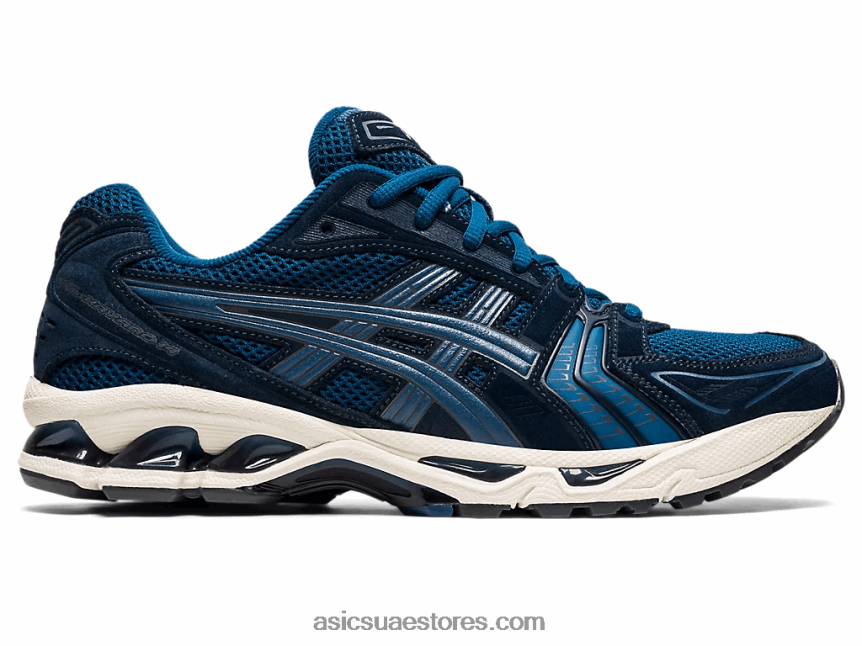 Asics الأزرق ماكو / الأزرق الفرنسي جل كيانو 14 2N24DJ1899