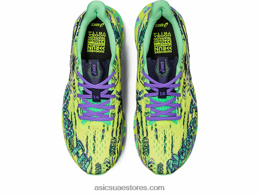 Asics سلامة أصفر / منتصف الليل نوسا تري 14 2N24DJ2412