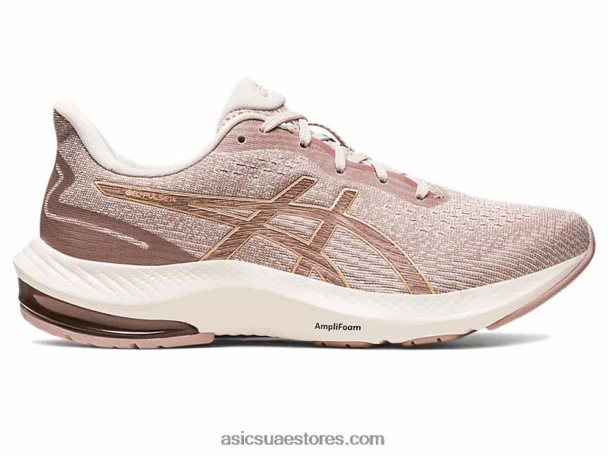 Asics البيج المعدني / الشمبانيا جل نبض 14 2N24DJ2456