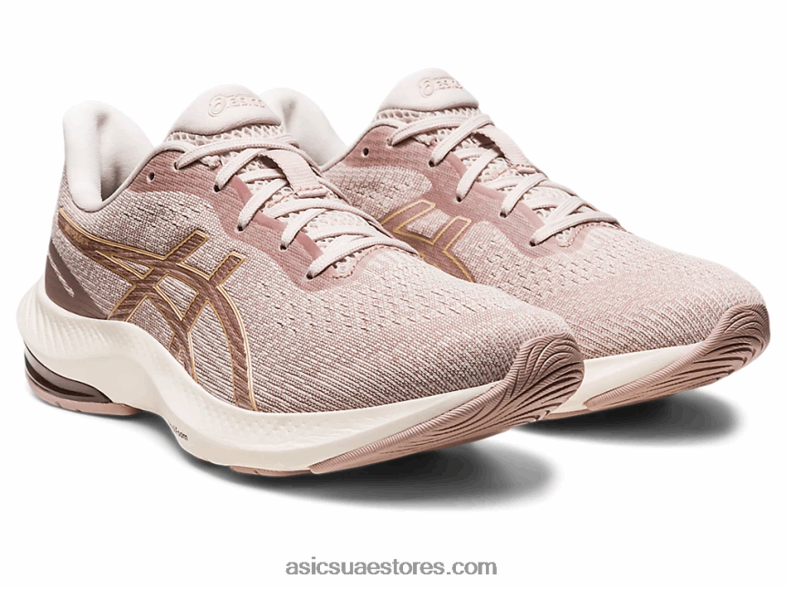 Asics البيج المعدني / الشمبانيا جل نبض 14 2N24DJ2456