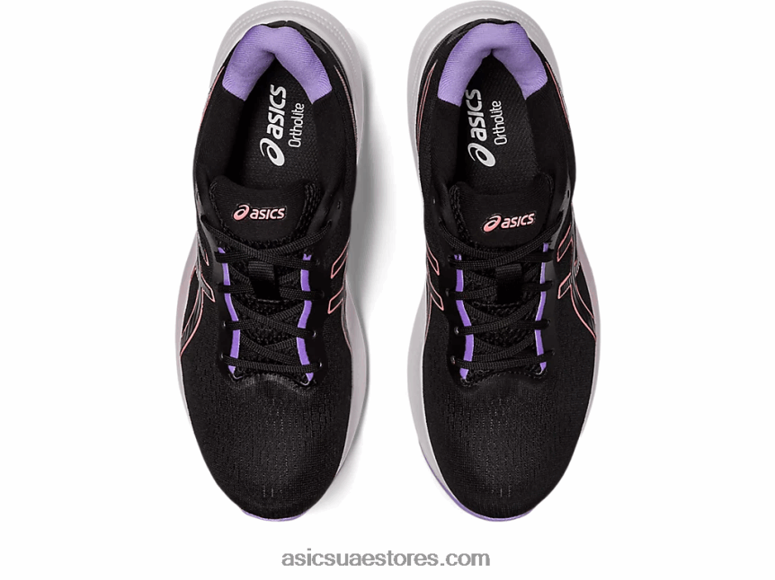 Asics أسود / بابايا جل نبض 14 2N24DJ2483