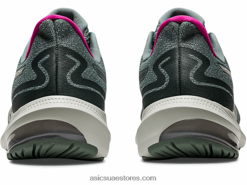 Asics لائحة الرمادي / اللبلاب جل نبض 14 2N24DJ2517