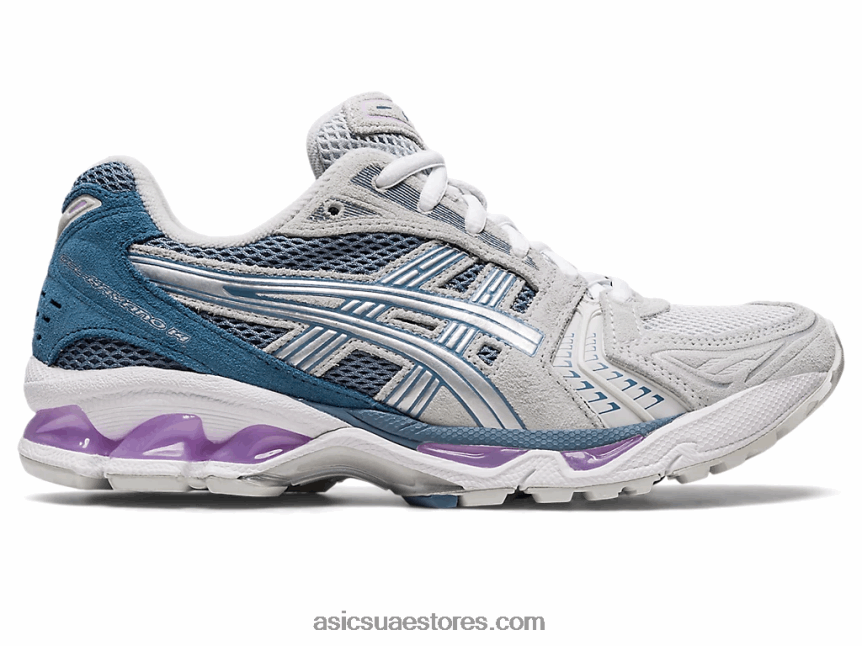 Asics الرمادي الجليدي / الفضة النقية جل كيانو 14 2N24DJ2604
