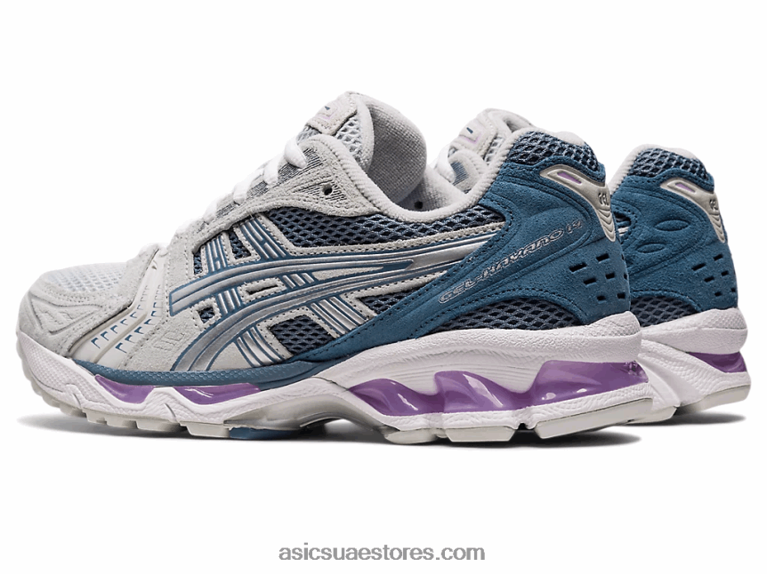 Asics الرمادي الجليدي / الفضة النقية جل كيانو 14 2N24DJ2604