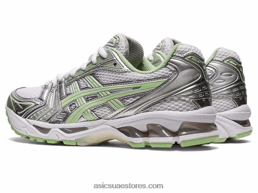 Asics أبيض / اليشم جل كيانو 14 2N24DJ2876