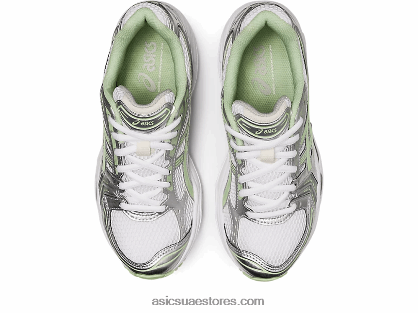 Asics أبيض / اليشم جل كيانو 14 2N24DJ2876