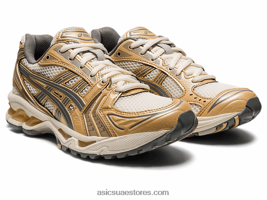 Asics كريم / طين رمادي جل كيانو 14 2N24DJ2900