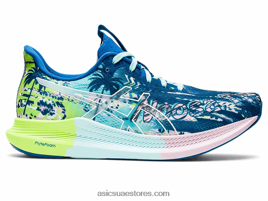 Asics محرك البحيرة / أبيض نوسا تري 14 2N24DJ2976