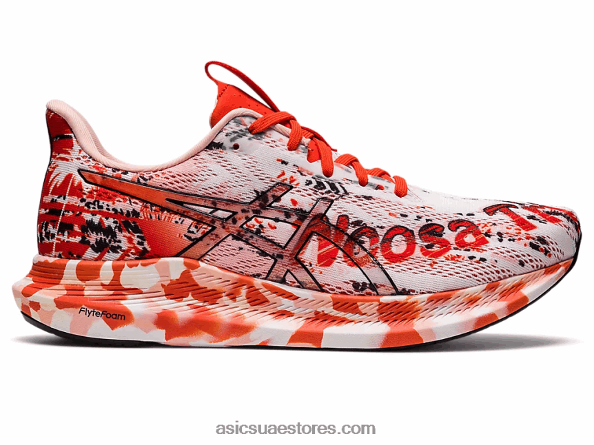 Asics أبيض أسود نوسا تري 14 2N24DJ3120