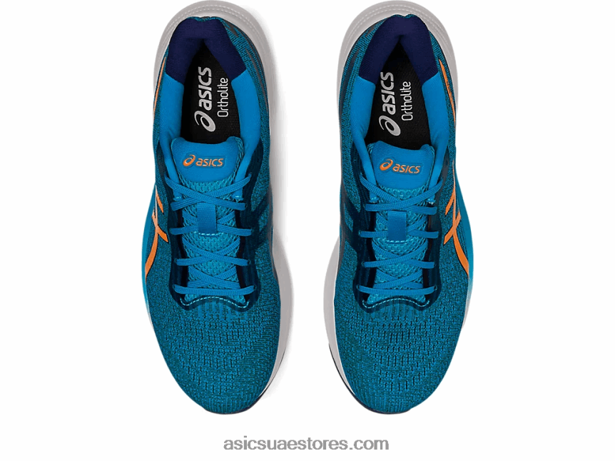 Asics الجزيرة الزرقاء / الشمس الخوخ جل نبض 14 2N24DJ437
