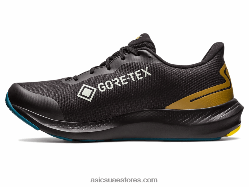 Asics أسود / أخضر جل النبض 14 جي تي اكس 2N24DJ518