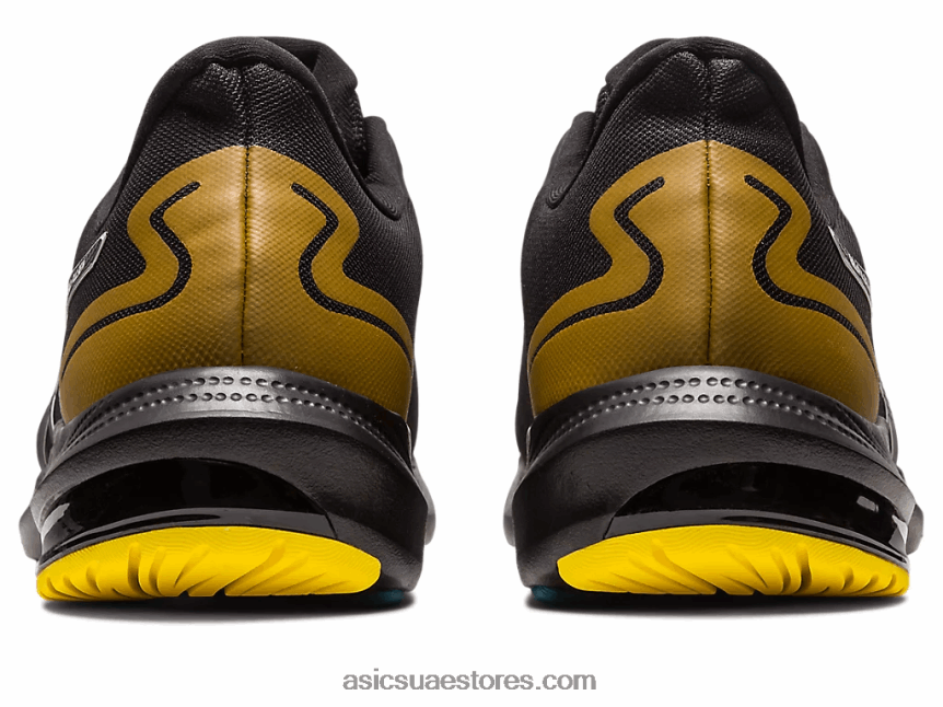 Asics أسود / أخضر جل النبض 14 جي تي اكس 2N24DJ518