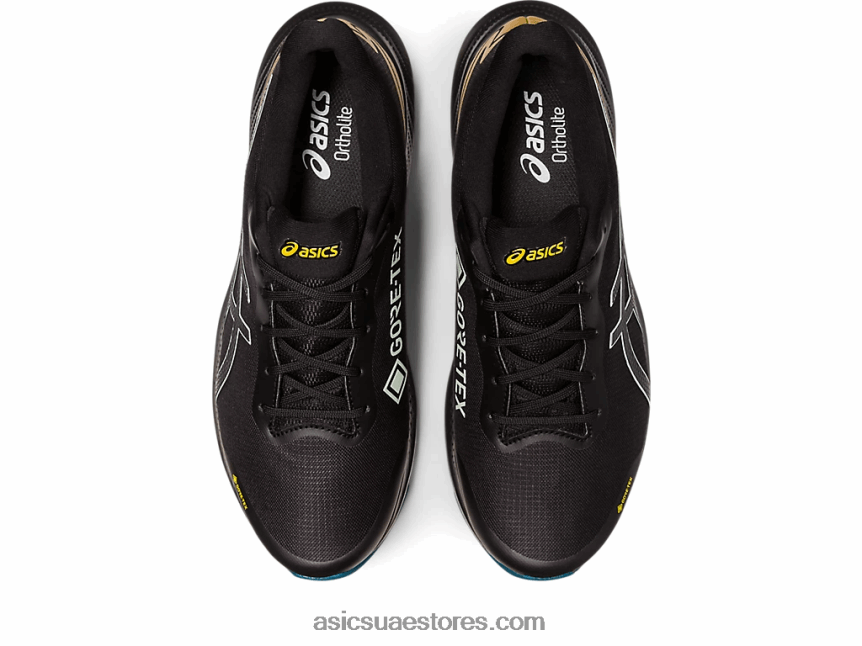Asics أسود / أخضر جل النبض 14 جي تي اكس 2N24DJ518