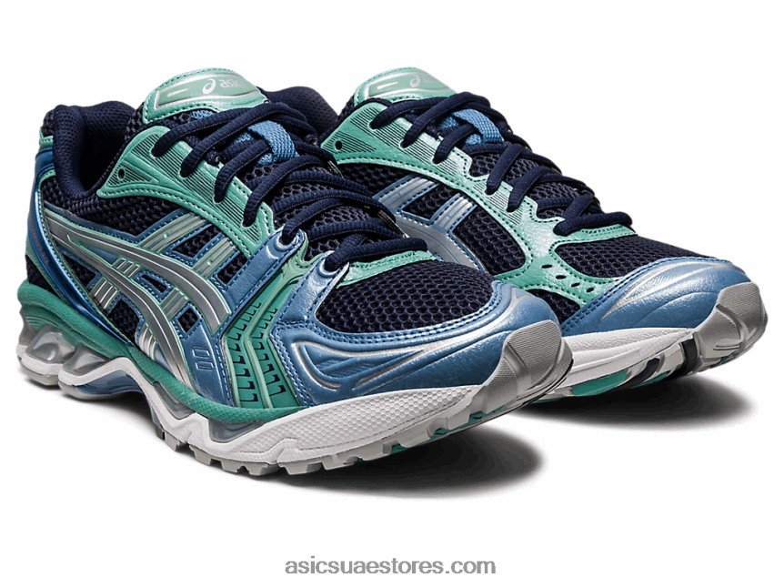 Asics منتصف الليل / الفضة النقية جل كيانو 14 2N24DJ56
