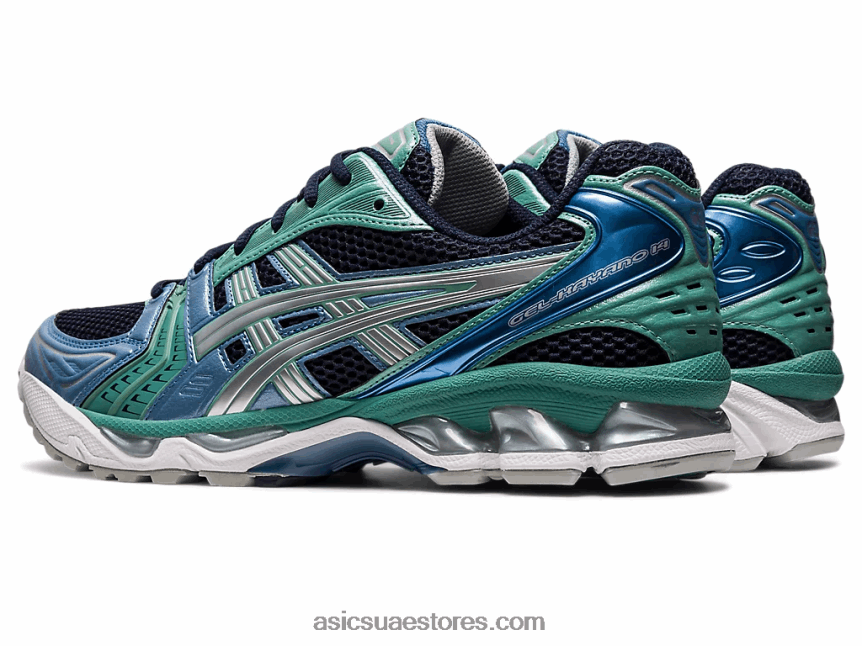 Asics منتصف الليل / الفضة النقية جل كيانو 14 2N24DJ56