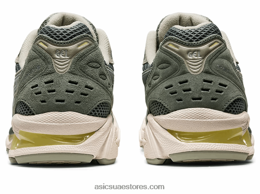 Asics رمادي زيتوني / فضي نقي جل كيانو 14 2N24DJ625