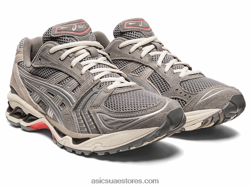 Asics الطين الرمادي / الفضة النقية جل كيانو 14 2N24DJ653