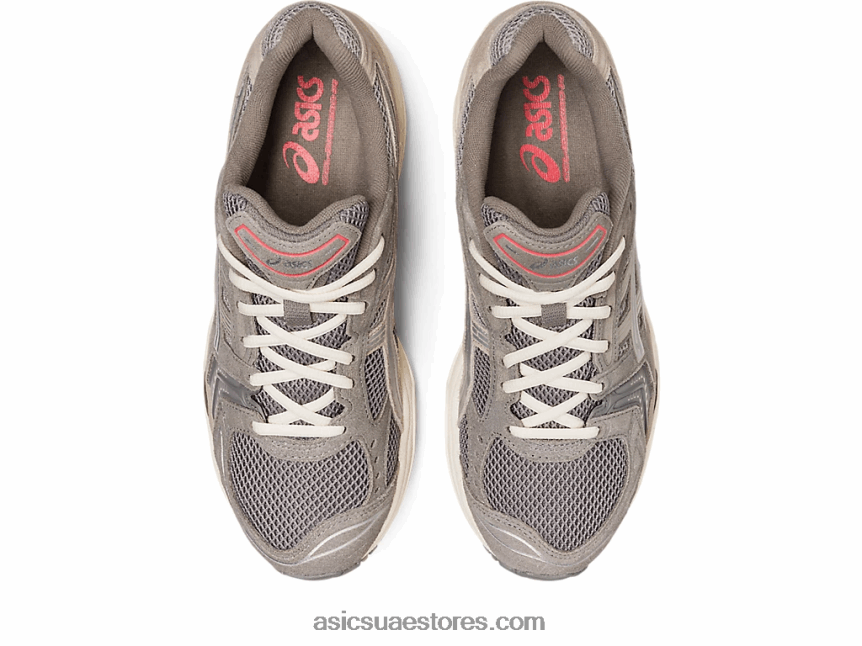 Asics الطين الرمادي / الفضة النقية جل كيانو 14 2N24DJ653
