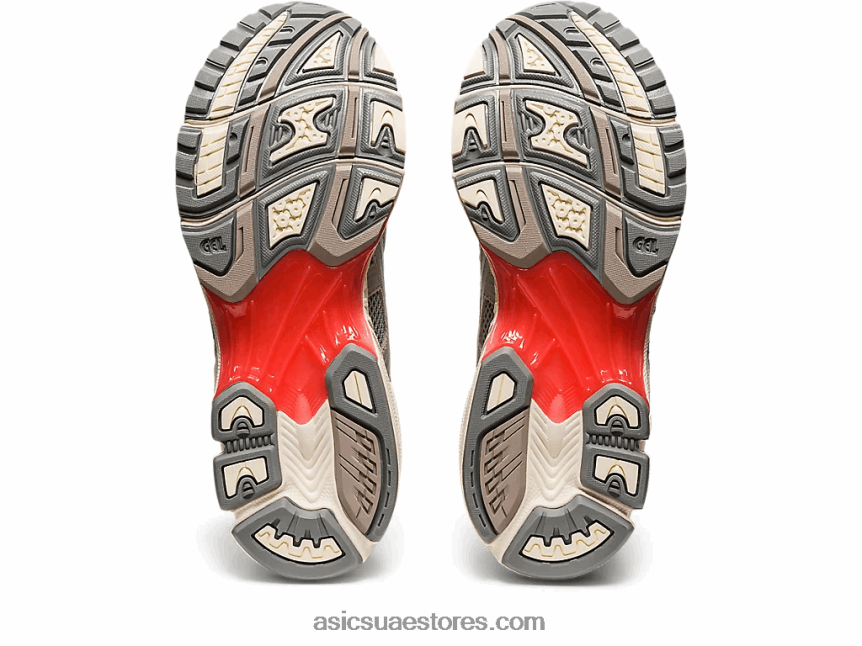 Asics الطين الرمادي / الفضة النقية جل كيانو 14 2N24DJ653