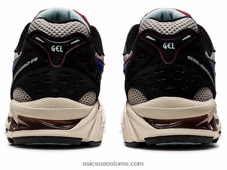 Asics المحار الرمادي / الوهم الأزرق جل كيانو 14 2N24DJ847