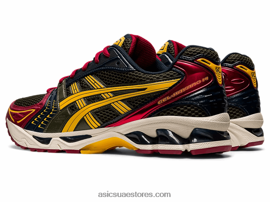 Asics قماش زيتون / عسل جل كيانو 14 2N24DJ988