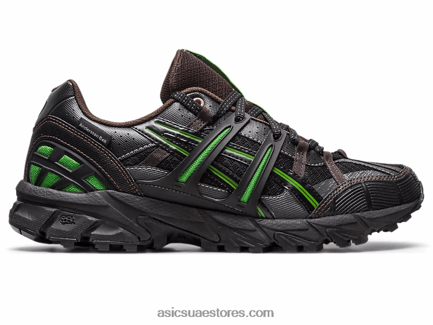 Asics أسود / أخضر جل سونوما 15-50 2N24DJ328