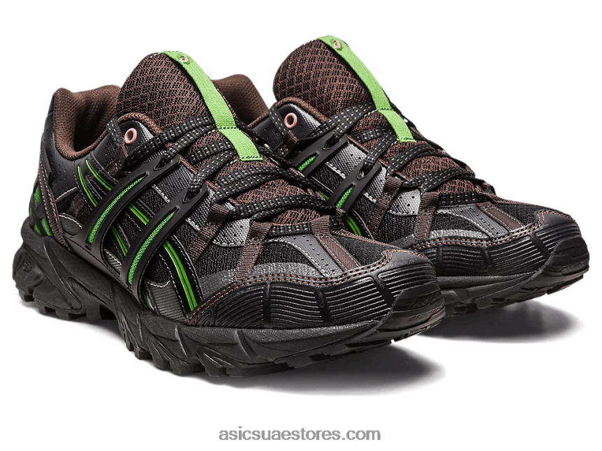 Asics أسود / أخضر جل سونوما 15-50 2N24DJ328