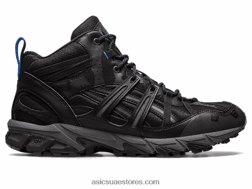 Asics أسود / سبج رمادي جل سونوما 15-50 طن متري 2N24DJ749