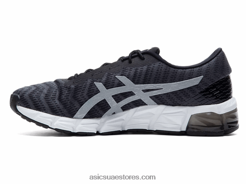 Asics رمادي الناقل / الفضة النقية هلام الكم 1805 2N24DJ2073