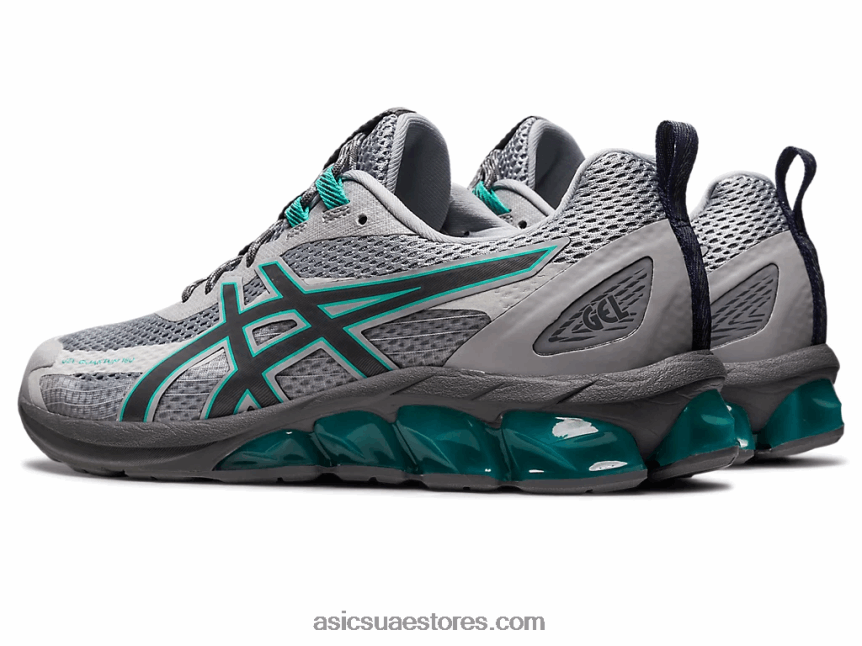 Asics الرمادي الجليدي / الشلال هلام الكم 180 السابع 2N24DJ114