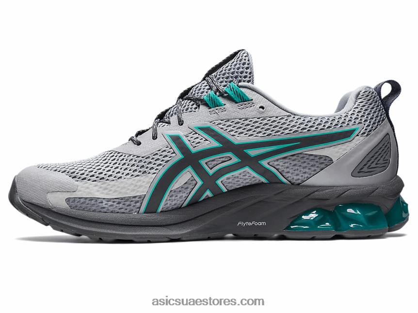 Asics الرمادي الجليدي / الشلال هلام الكم 180 السابع 2N24DJ114