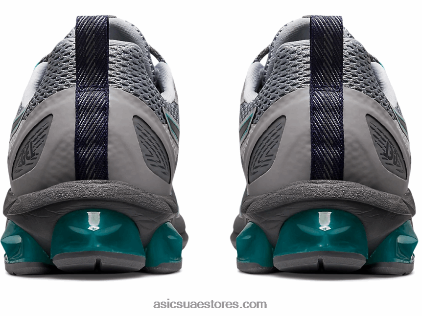 Asics الرمادي الجليدي / الشلال هلام الكم 180 السابع 2N24DJ114