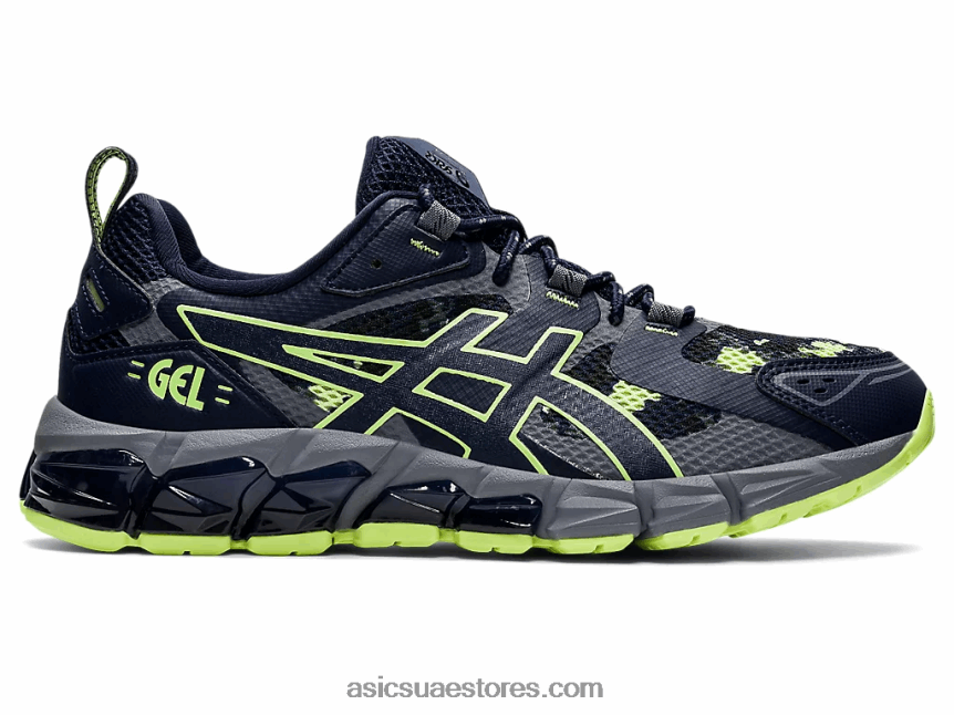Asics منتصف الليل / أخضر ليموني جل الكم 180 2N24DJ1260