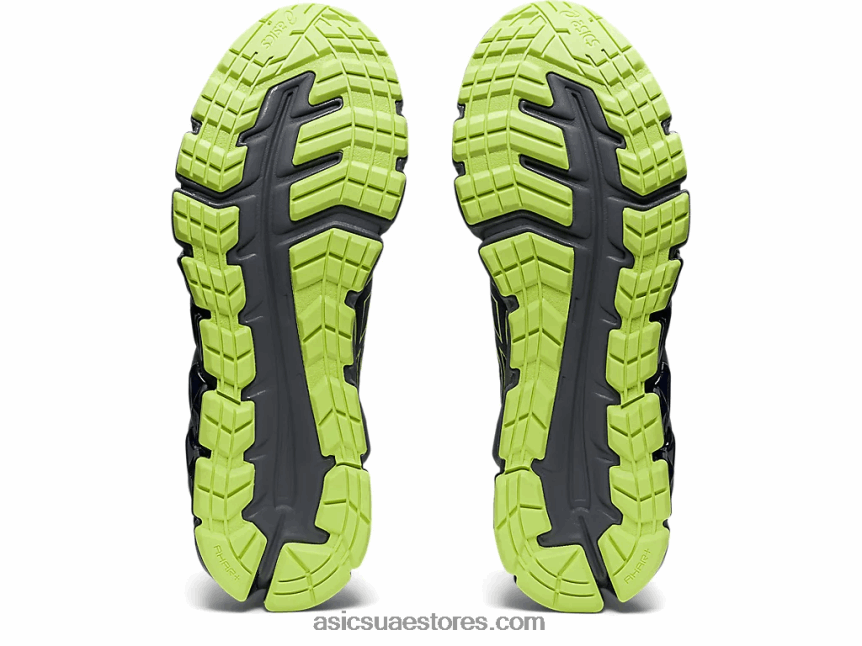 Asics منتصف الليل / أخضر ليموني جل الكم 180 2N24DJ1260
